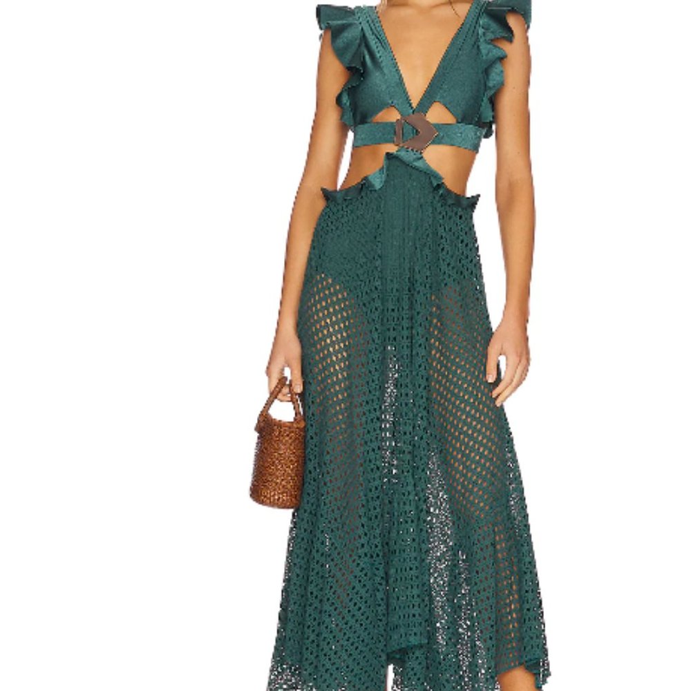 PatBo x Alessandra Ambrosio Belted Beach Dress